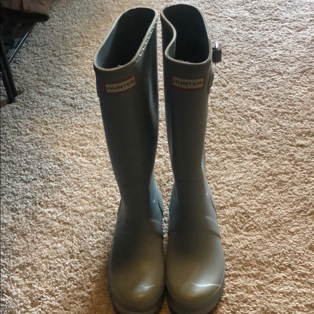 Hunter tall rain boots